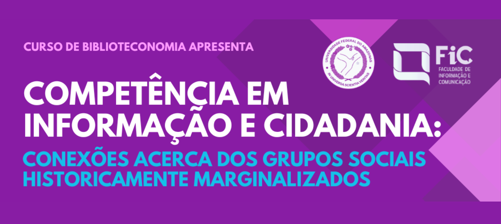 Biblioteconomia promove palestra sobre informação e cidadania