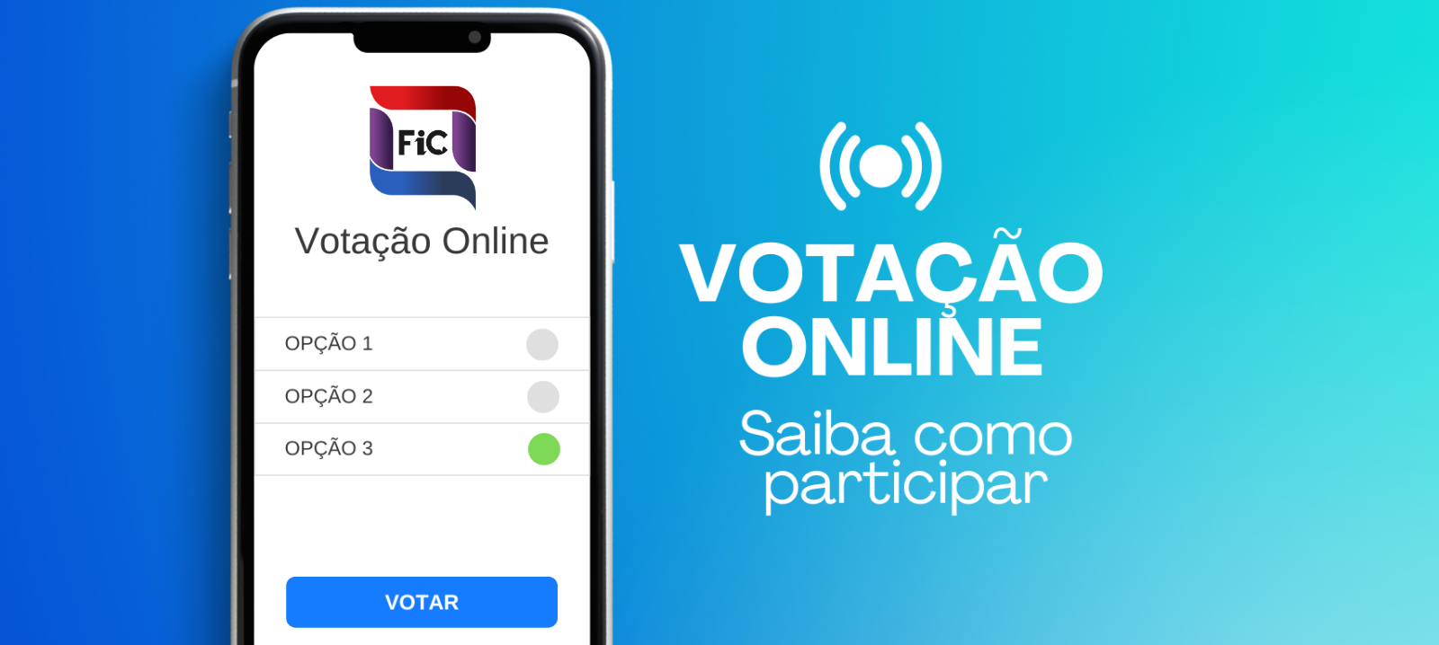 Eleições na FIC acontecem dia 1o de abril